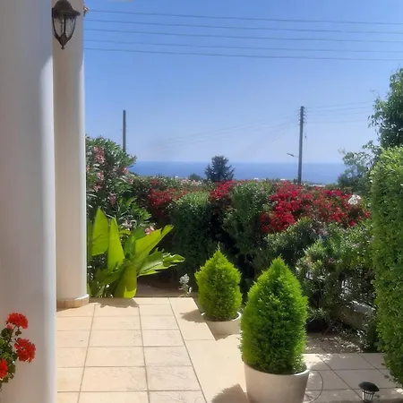 Holiday- Breathtaking Sea Views, Amazing Garden, Private Pool, Bbq, Next To Coral Bay, Lower Peyia, Paphos Villa *