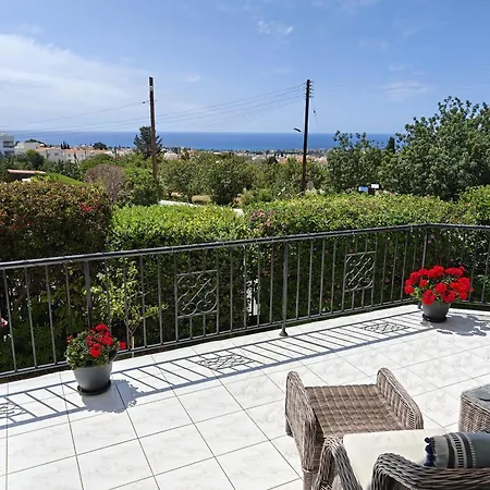 Sea View Private Pool Near Coral Bay With Garden And Bbq * Peyia