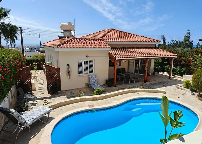 Holiday- Breathtaking Sea Views, Amazing Garden, Private Pool, Bbq, Next To Coral Bay, Lower Peyia, Paphos Vila Pegeia
